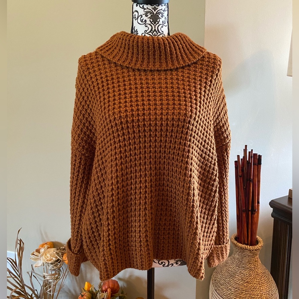 VERSONA Women Long Sleeve Sweater Top Size S